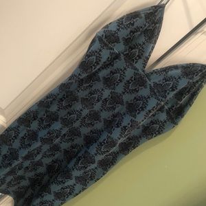 Sexy Free People velvet bodycon dress